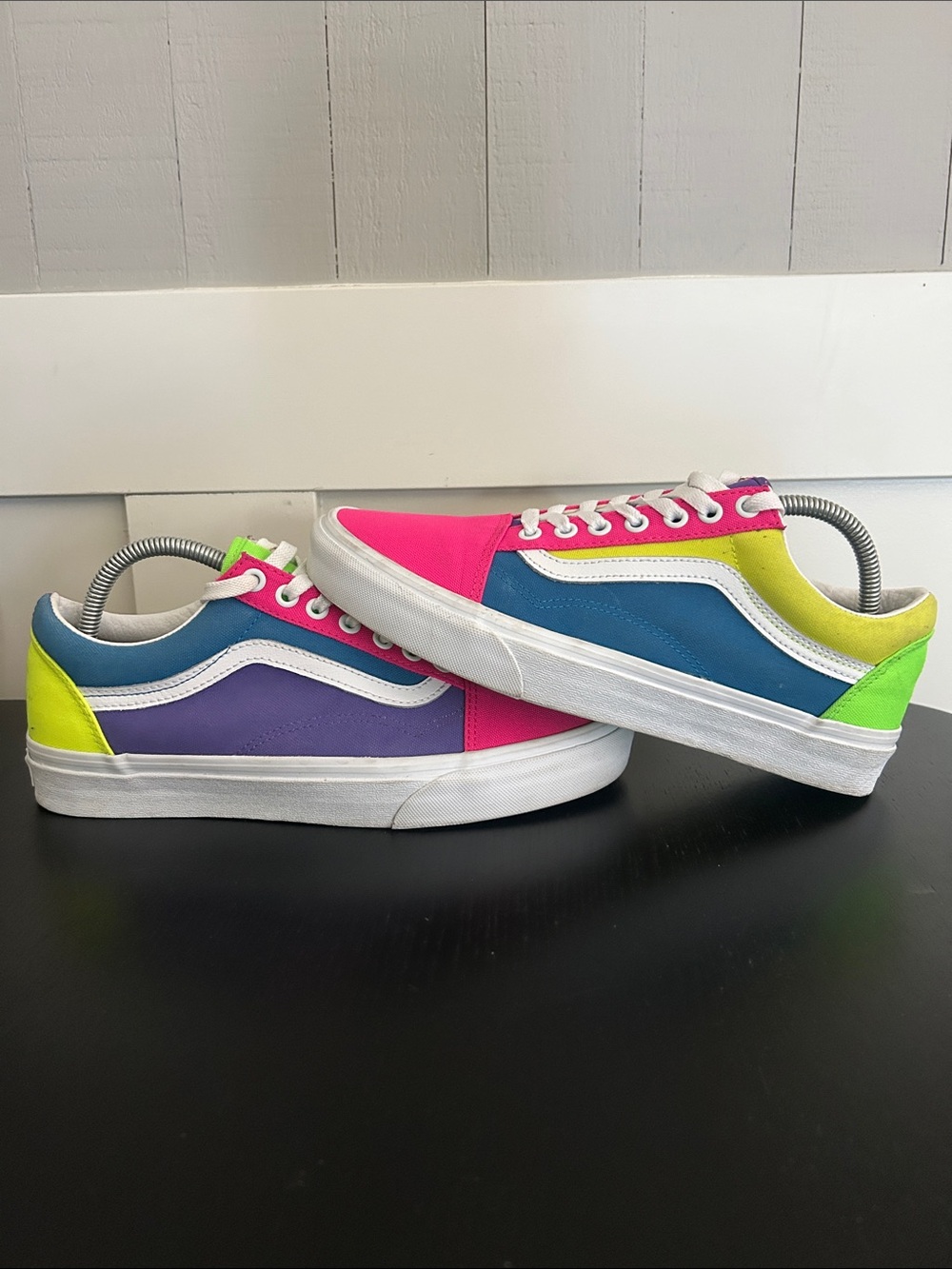 Vans Old Skool Neon Color Block shoes Men’s 8.5